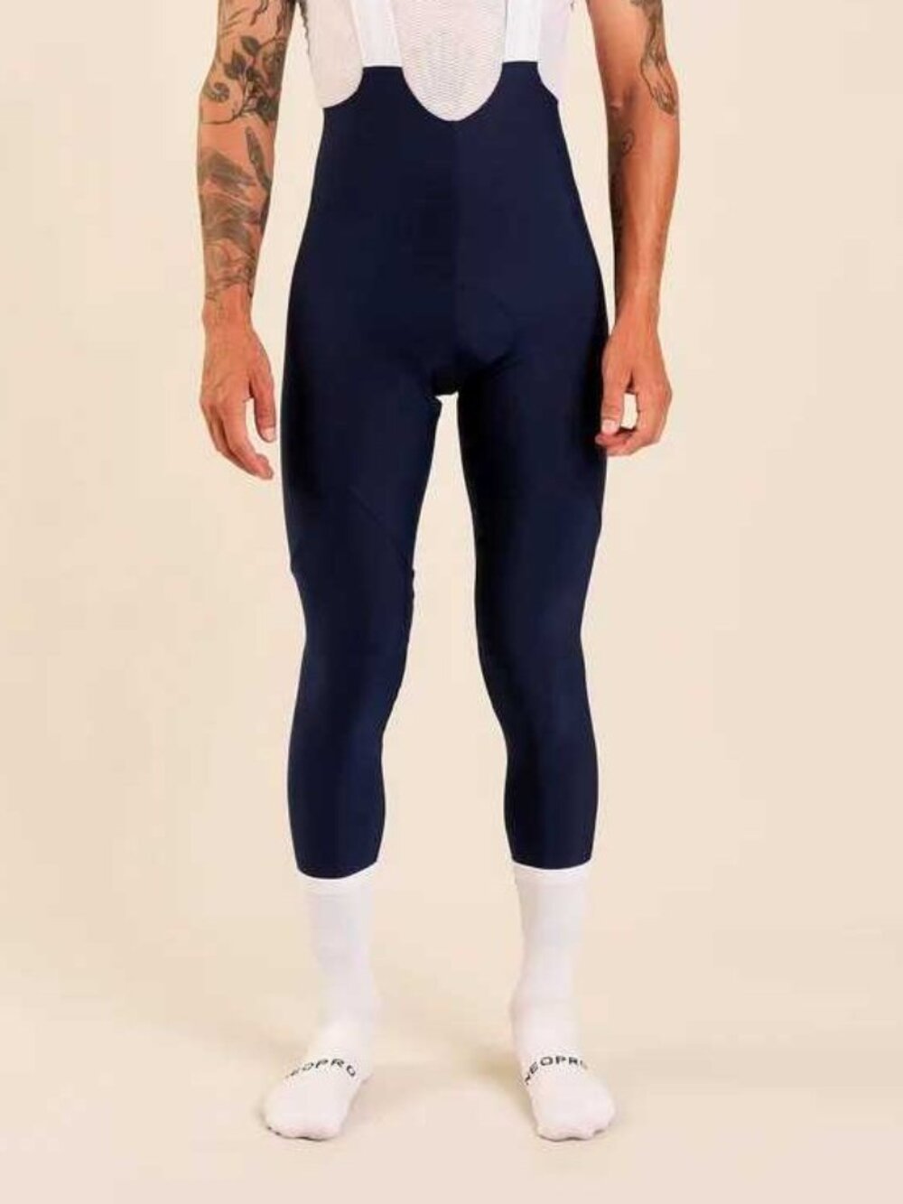 Men's NeoPro Winter Navy Cycling Bib TightsSize L